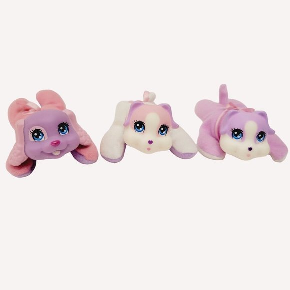 Vintage Hasbro Puppy Surprise Plush Dog and 3 Babies/ bebe 1991
